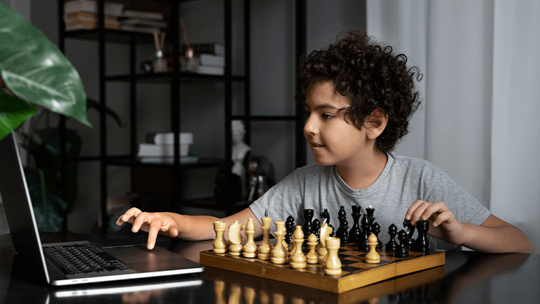 World chess champion Garry Kasparov walks around the playing room as he  waits for IBM's Deep Blue chess playing computer to make its next move  during the third game of their six