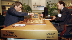 Гэри Каспаров играет против Deep Blue