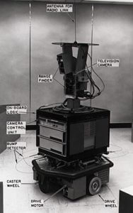 Shakey, in the timeline of artificial intelligence