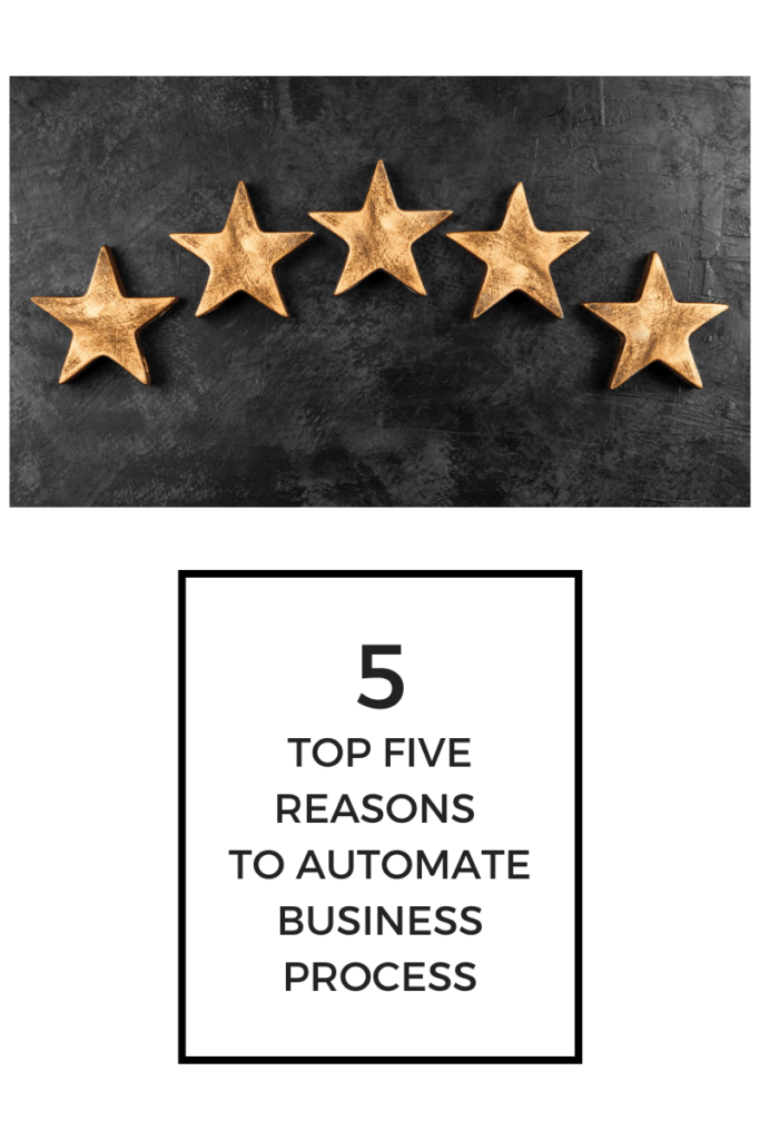 top 5 reasons to automate business process