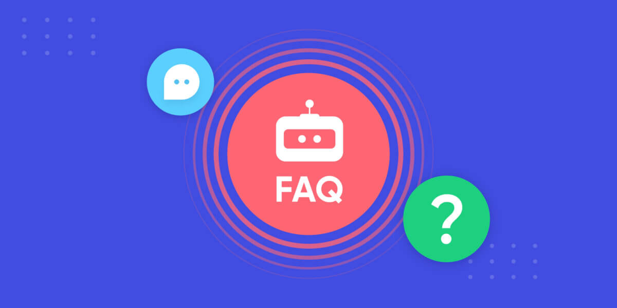 FAQ chatbot feature