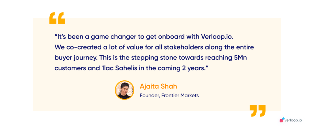 Ajaita from Frontier Markets case study