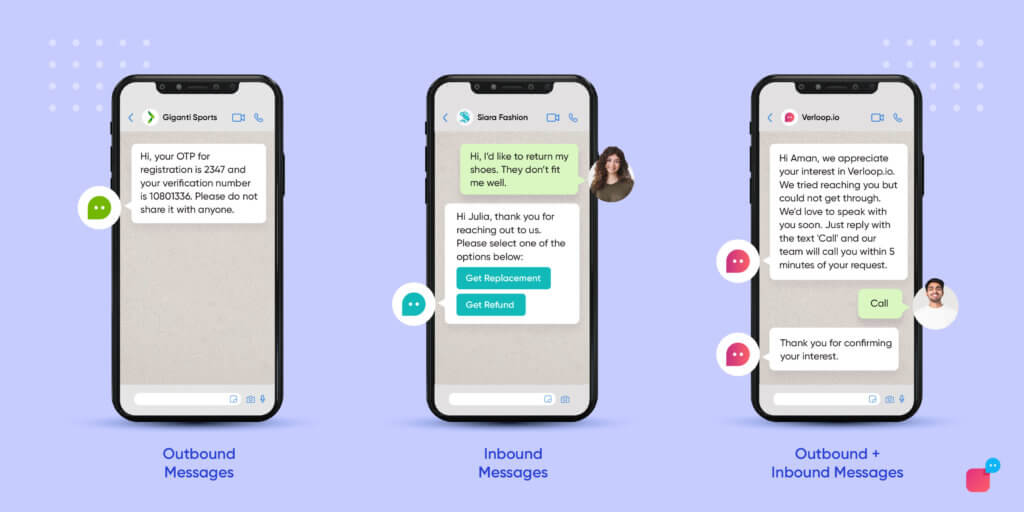 WhatsApp chatbot campaign