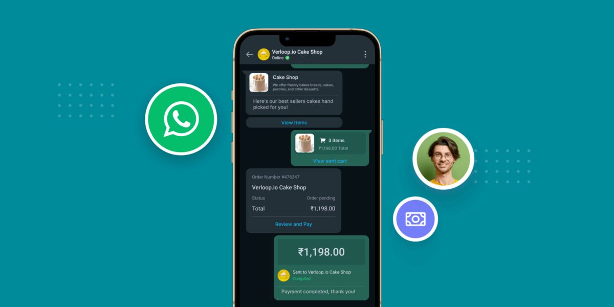 Payment Integration with WhatsApp