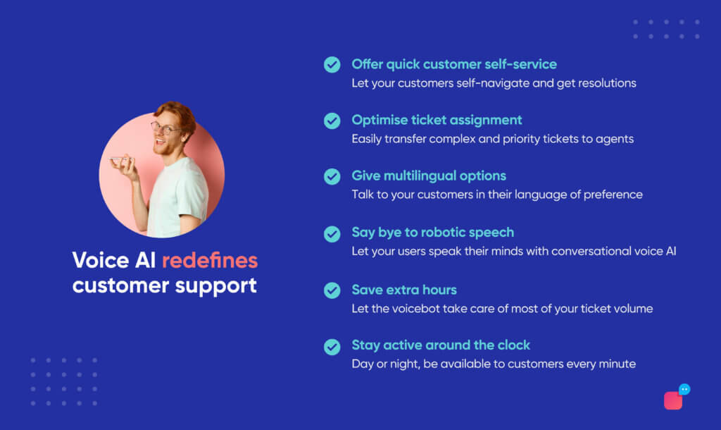 voice chatbot for customer support