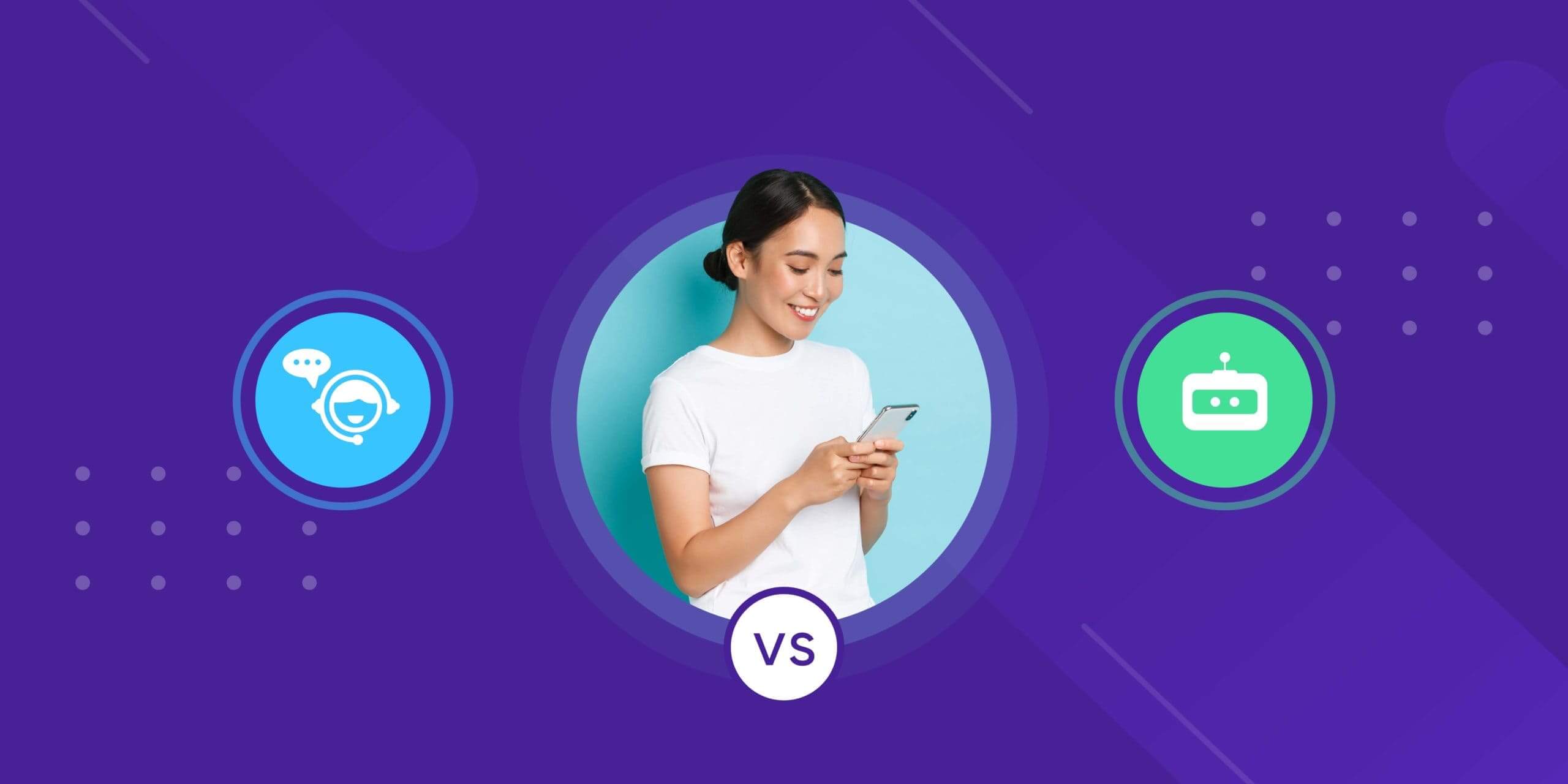 key differences between conversational AI and Live chat