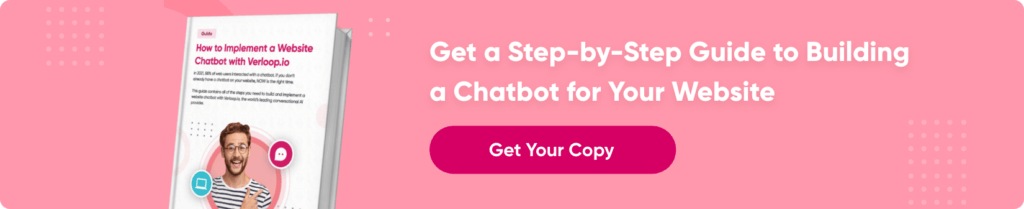 website chatbot cta