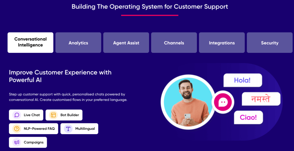 operating system for customer support