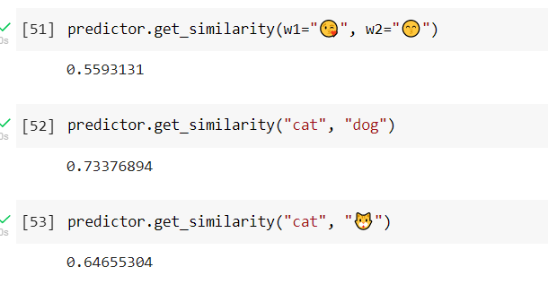 similarity comparisson